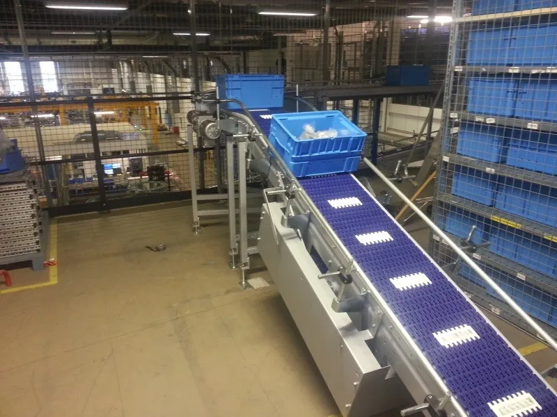 Modular belt conveyors