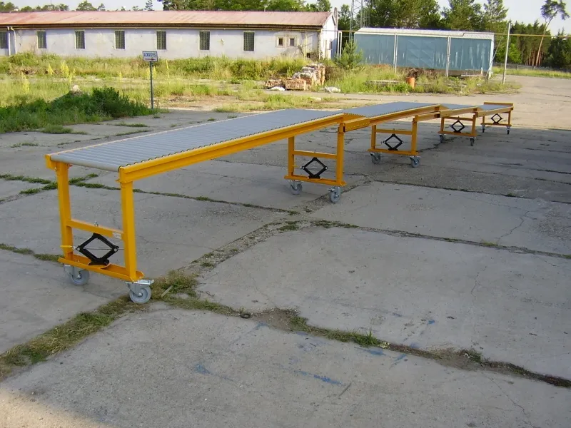 Roller unloading module